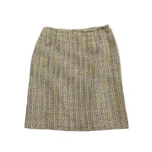 CATO Tweed Plaid Skirt Women’s Size 10